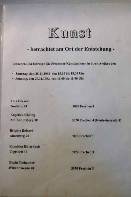 Kunst – betrachtet am Ort des Geschehens