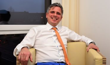 Achim Leirich, Geschäftsführer der GWG Rhein-Erft Wohnungsgesellschaft, in Hürth