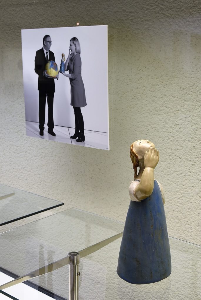 Kurt Derckum: "Mädchen" (1925/30), Ausstellung "Lieblingsstücke", Keramion