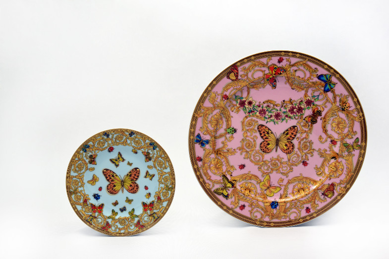 Teller aus der Serie „Le jardin de Versace“