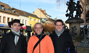 Aktivkreis Frechen, Vorstand: Peter Metz (zweiter Vorsitzender), Volker Janzen (erster Vorsitzender), Björn Goetze
