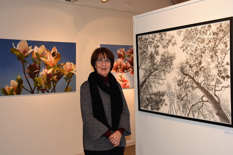 Angelika Schneeberger, Ausstellung "wo Licht ist" im Inklusiven Begegnungszetrum der Gold-Kraemer-Stiftung