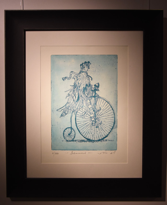 Beitrag von Werner Stix, Ausstellung "Drehmoment", Kunstverein zu Frechen