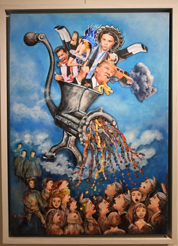 Beitrag von Elke Plein, Ausstellung "Drehmoment", Kunstverein zu Frechen