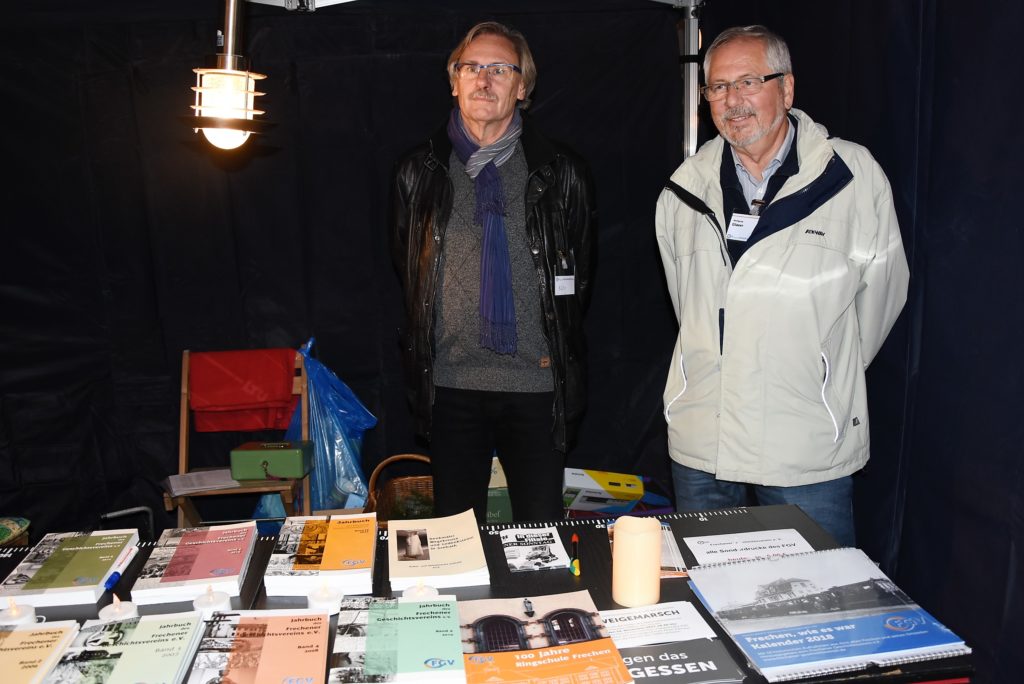 Frechener Geschichtsverein, Hubert Bühr, Wolfgang Glaser, Foto: Frechenschau.de