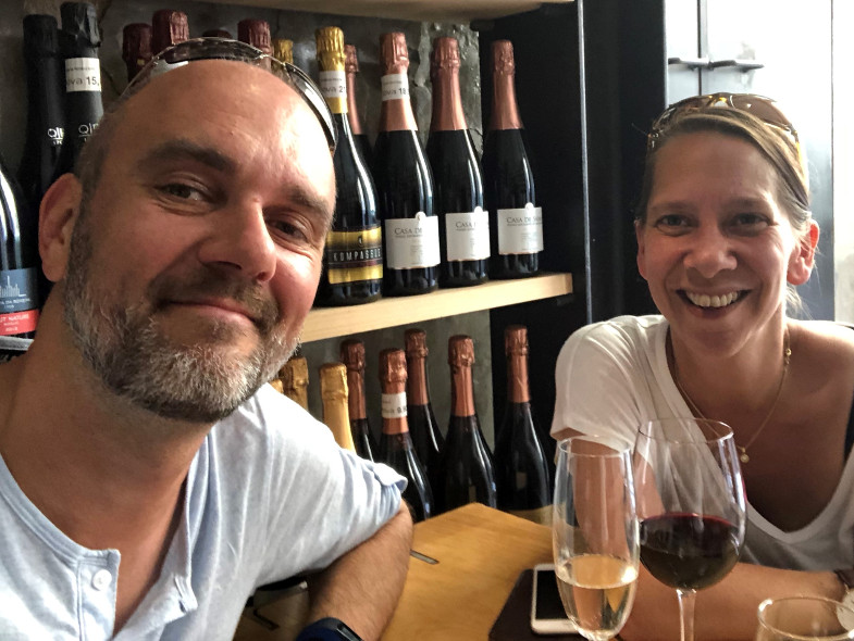 Privatfoto: Dirk und Michaela Ziegener in Lissabon