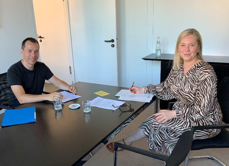 Susanne Stupp im Gespräch mit Clement Audard