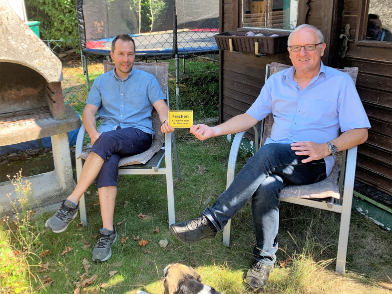 Wolfgang Höfig im Gespräch mit Clément Audard
