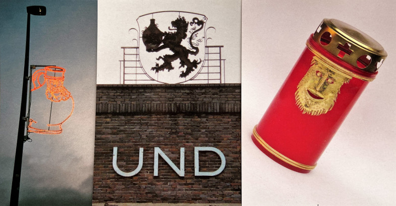 art-bart-cards der Jahre 2010, 2011, 2017 von Rose Schreiber und Michael Mayr, Collage: Susanne Neumann
