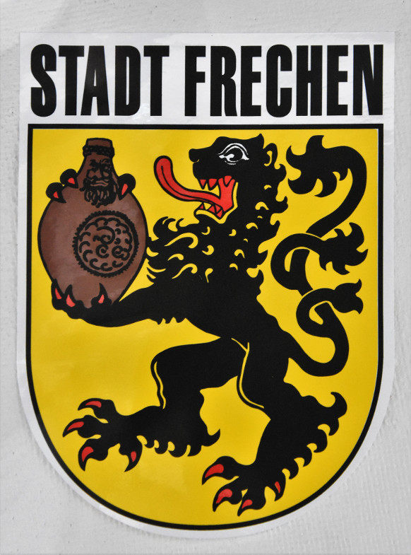 Jülicher Löwe mit Bartmannkrug